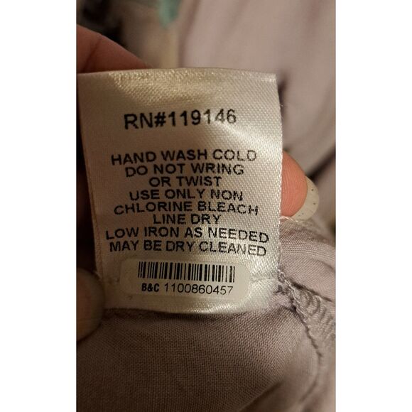 Jodifl Embroidered Mauve Boho Peasant Top – Size Medium - Picture 6 of 7